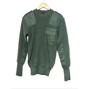 NWT Mil-Tec brand Men Sweater German pullover Commando Jumper Olive Green Sweate